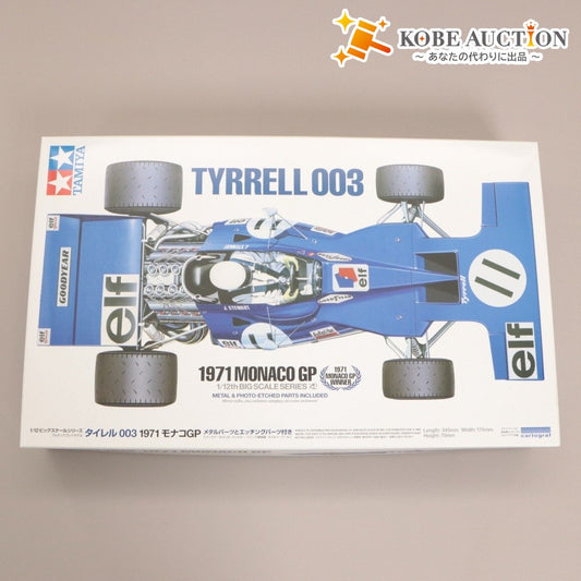 ■ TAMIYA タミヤ プラモデル 1/12 ビッグスケールシリーズ No.54 タイレル 003 1971 モナコGP 組み立てキット 新品 未開封 箱付き