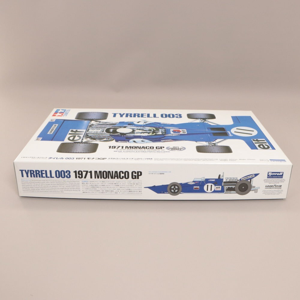 ■ TAMIYA タミヤ プラモデル 1/12 ビッグスケールシリーズ No.54 タイレル 003 1971 モナコGP 組み立てキット 新品 未開封 箱付き