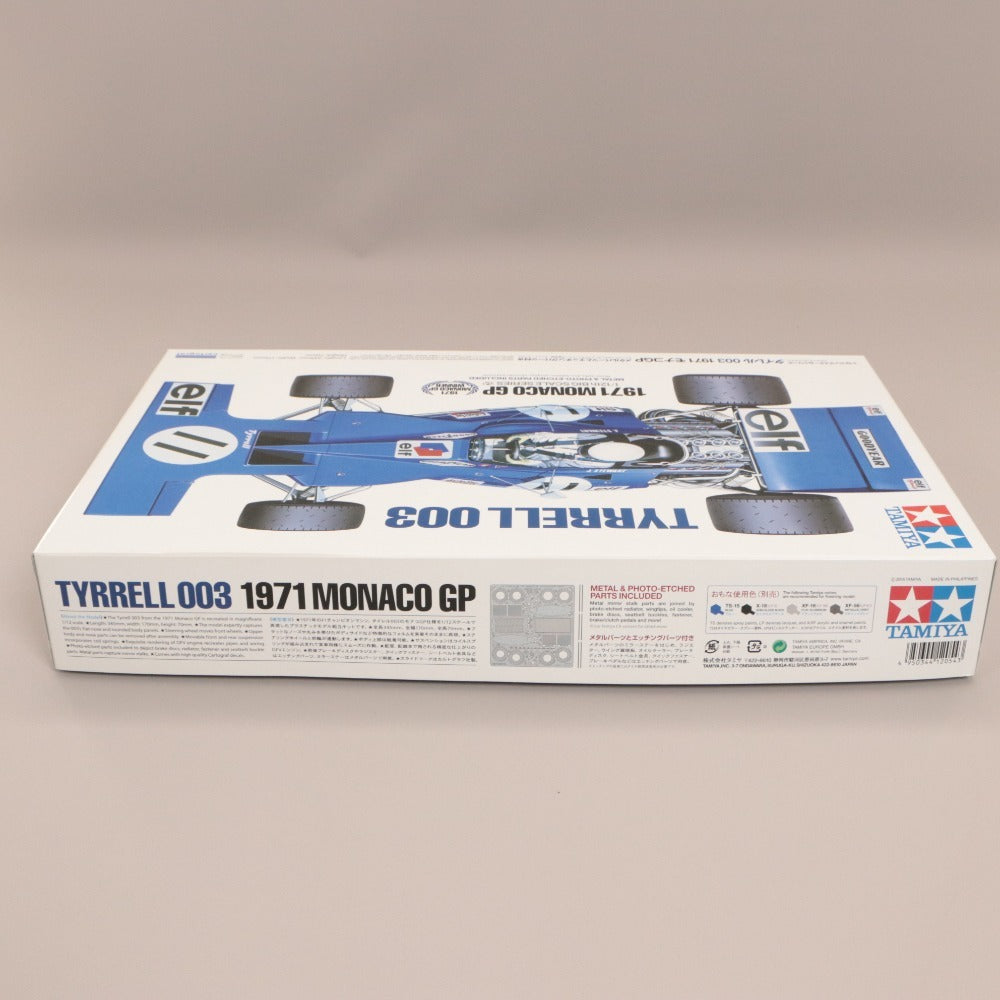 ■ TAMIYA Plastic Model 1/12 Big Scale Series No. 54 Tyrrell 003 1971 Monaco GP Assembly Kit New Unopened Boxed