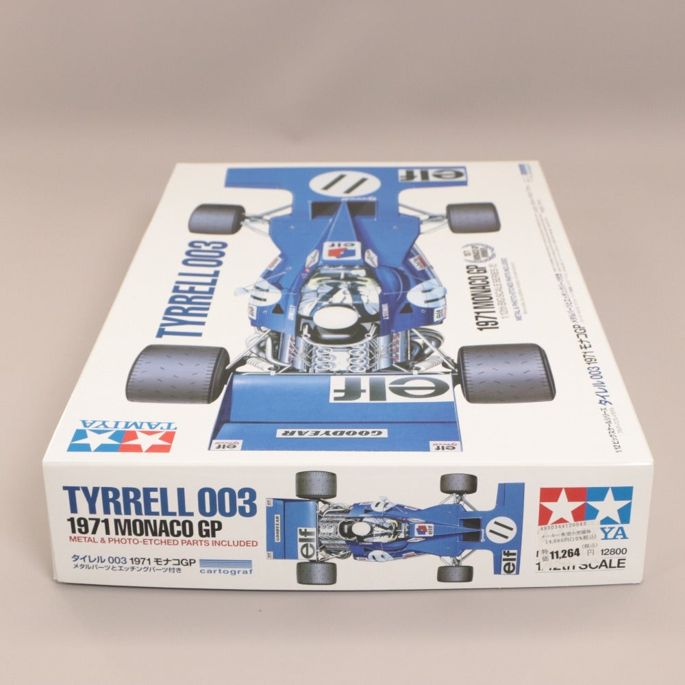 ■ TAMIYA Plastic Model 1/12 Big Scale Series No. 54 Tyrrell 003 1971 Monaco GP Assembly Kit New Unopened Boxed