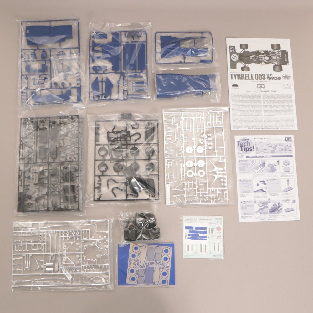 ■ TAMIYA Plastic Model 1/12 Big Scale Series No. 54 Tyrrell 003 1971 Monaco GP Assembly Kit New Unopened Boxed