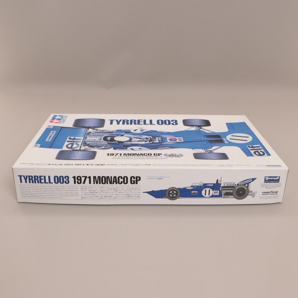 ■ Tamiya Plastic Model 1/12 Big Scale Series No.54 Tyrrell 003 1971 Monaco GP Assembly Kit New Unopened Boxed