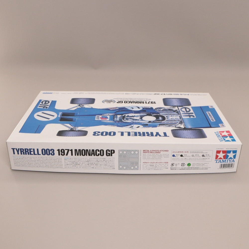 ■ Tamiya Plastic Model 1/12 Big Scale Series No.54 Tyrrell 003 1971 Monaco GP Assembly Kit New Unopened Boxed