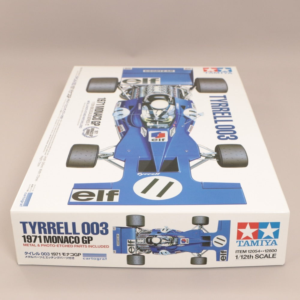■ TAMIYA Tamiya Plastic Model 1/12 Big Scale Series No. 54 Tyrrell 003 1971 Monaco GP Assembly Kit New Unopened Boxed