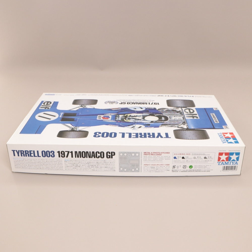 ■ TAMIYA Tamiya Plastic Model 1/12 Big Scale Series No. 54 Tyrrell 003 1971 Monaco GP Assembly Kit New Unopened Boxed