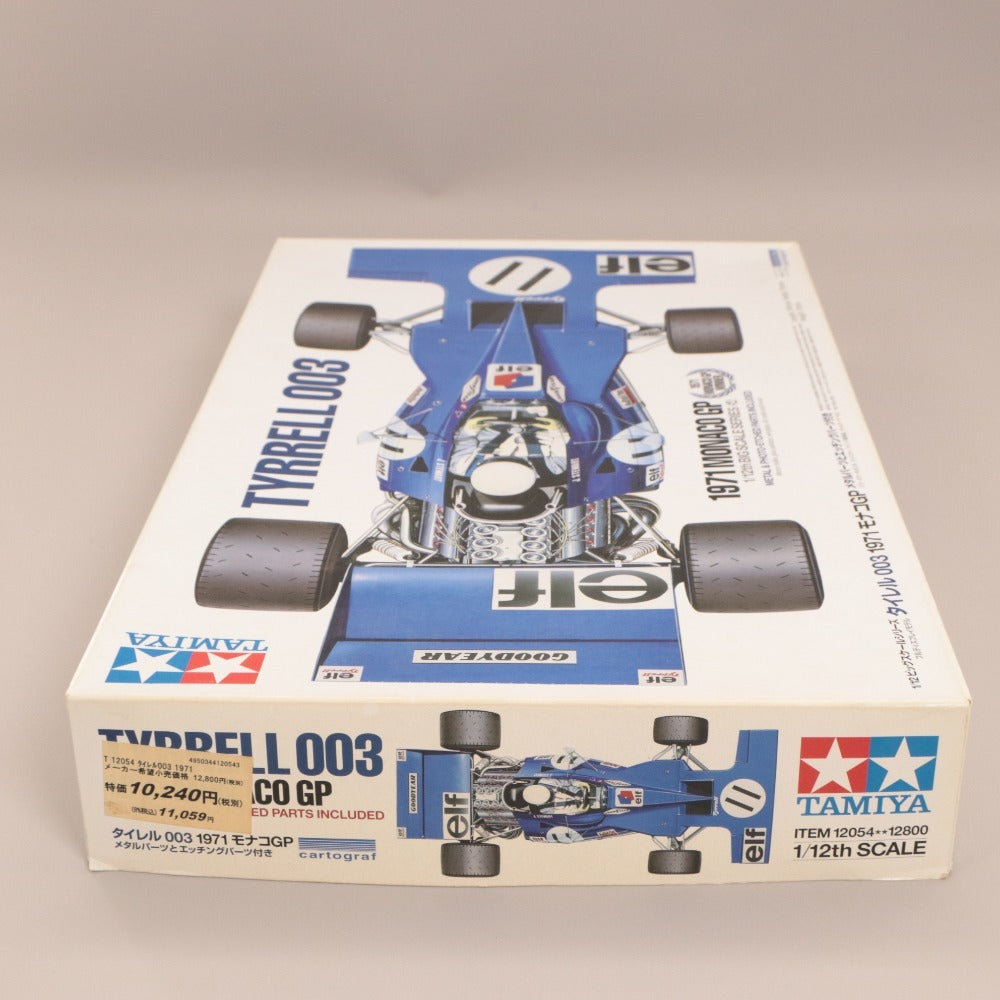 ■ TAMIYA Plastic Model 1/12 Big Scale Series No. 54 Tyrrell 003 1971 Monaco GP Assembly Kit New Unopened Boxed
