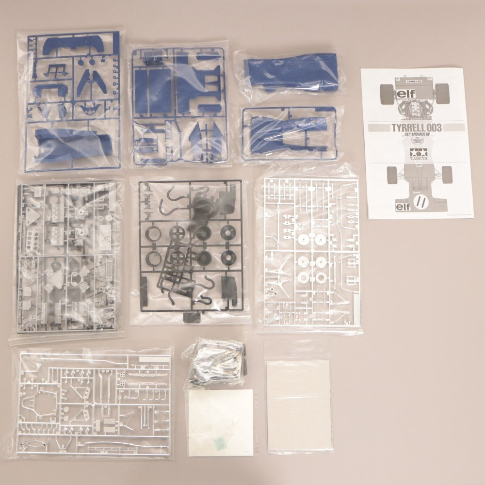 ■ TAMIYA Plastic Model 1/12 Big Scale Series No. 54 Tyrrell 003 1971 Monaco GP Assembly Kit New Unopened Boxed
