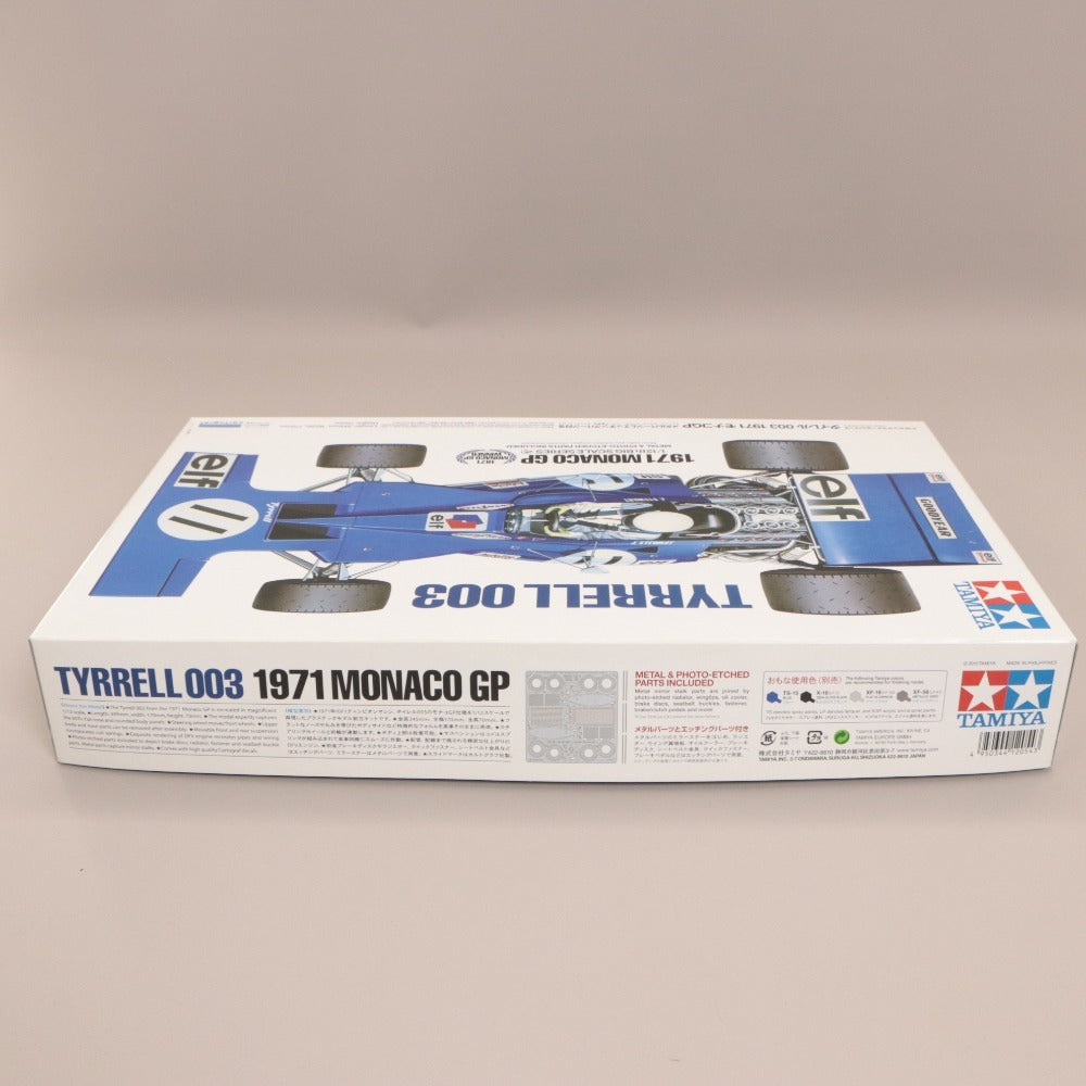 ■ TAMIYA Plastic Model 1/12 Big Scale Series No. 54 Tyrrell 003 1971 Monaco GP Assembly Kit New Unopened Boxed