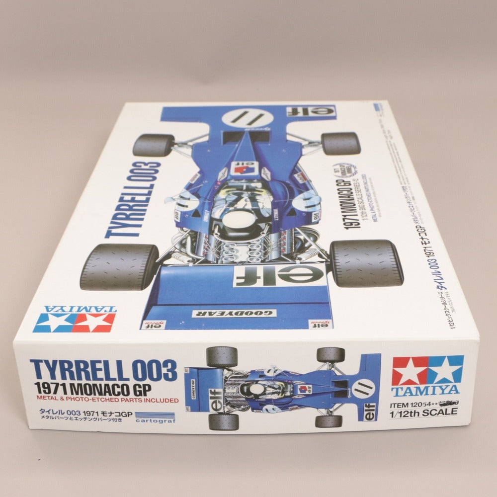 ■ TAMIYA Plastic Model 1/12 Big Scale Series No. 54 Tyrrell 003 1971 Monaco GP Assembly Kit New Unopened Boxed