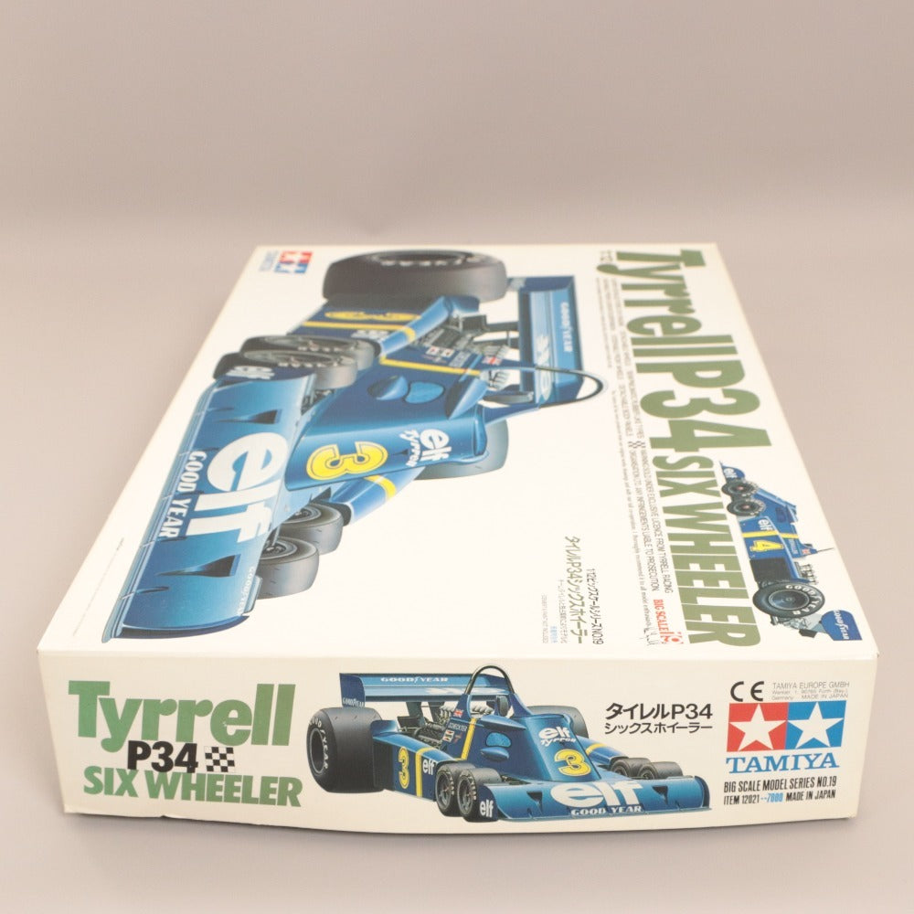 ■ Tamiya Plastic Model 1/12 Big Scale Series No.19 Tyrrell P34 Six Wheeler Assembly Kit New Unopened Boxed