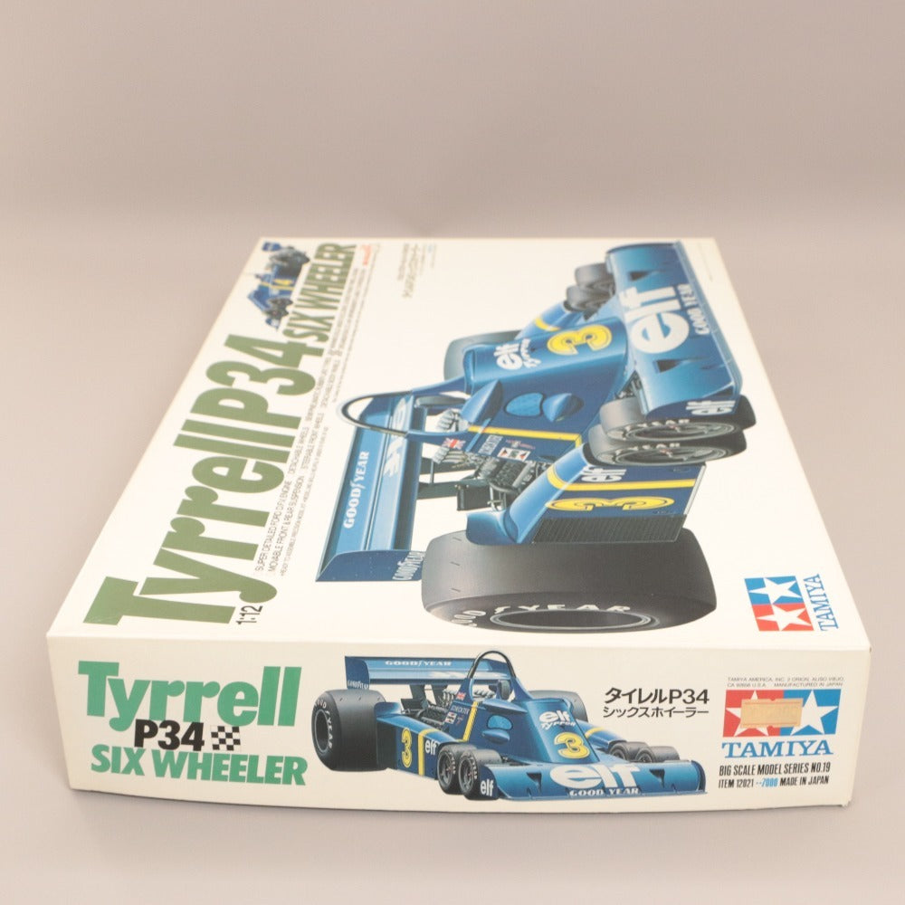 ■ Tamiya Plastic Model 1/12 Big Scale Series No.19 Tyrrell P34 Six Wheeler Assembly Kit New Unopened Boxed