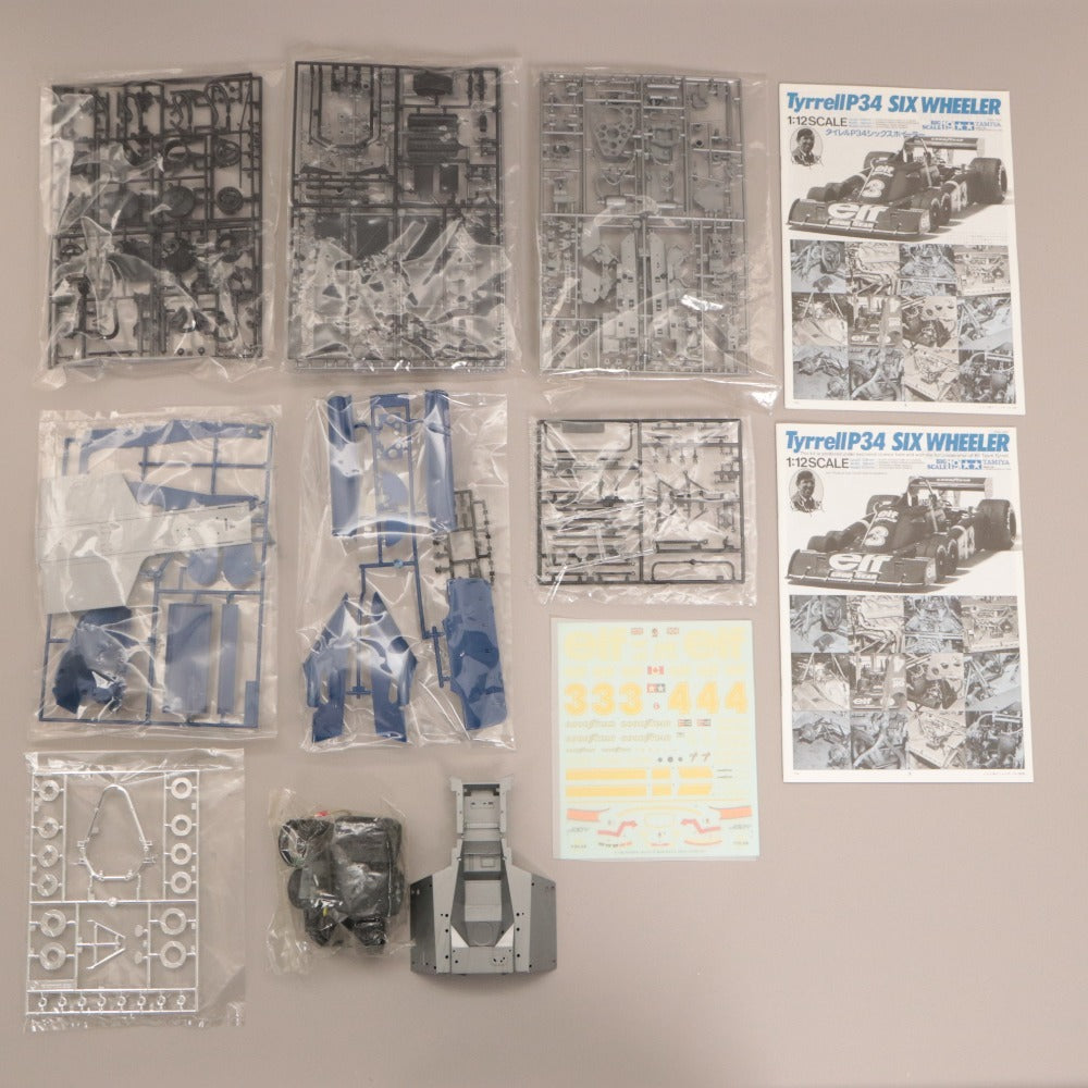 ■ Tamiya Plastic Model 1/12 Big Scale Series No.19 Tyrrell P34 Six Wheeler Assembly Kit New Unopened Boxed