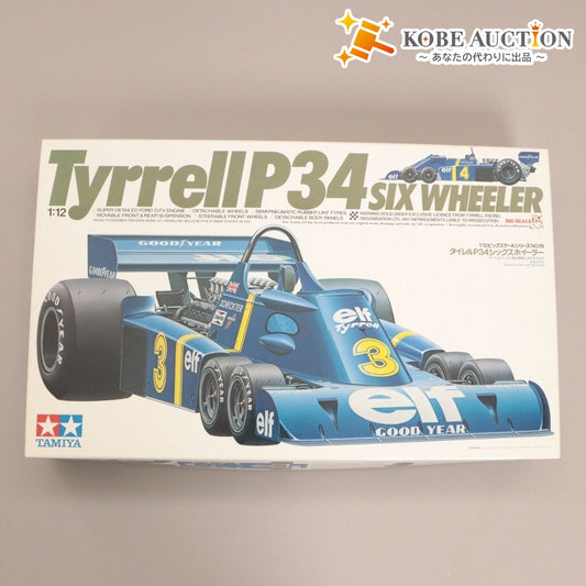 ■ TAMIYA タミヤ プラモデル 1/12 ビッグスケールシリーズ No.19 タイレル P34 シックスホイーラー 組み立てキット 新品 未開封 箱付き