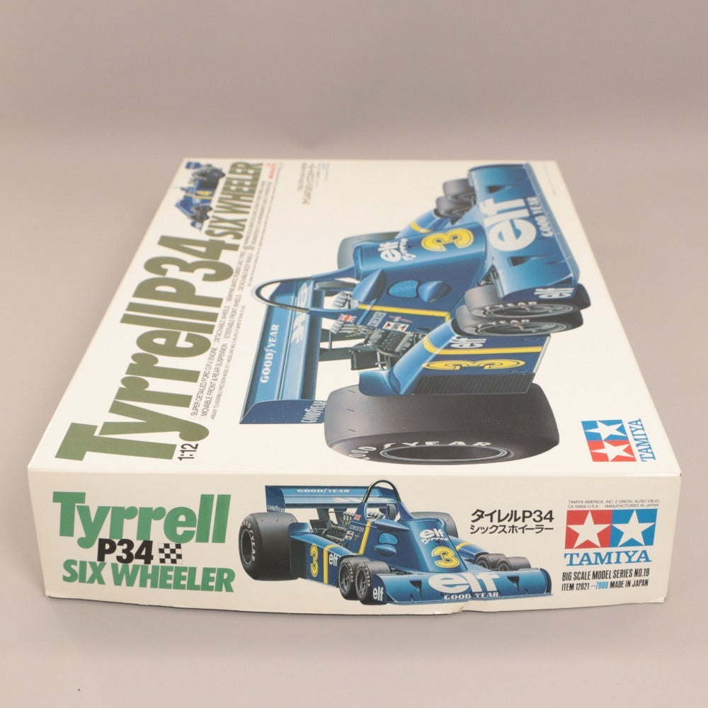 ■ TAMIYA Plastic Model 1/12 Big Scale Series No.19 Tyrrell P34 Six Wheeler Assembly Kit New Unopened Boxed