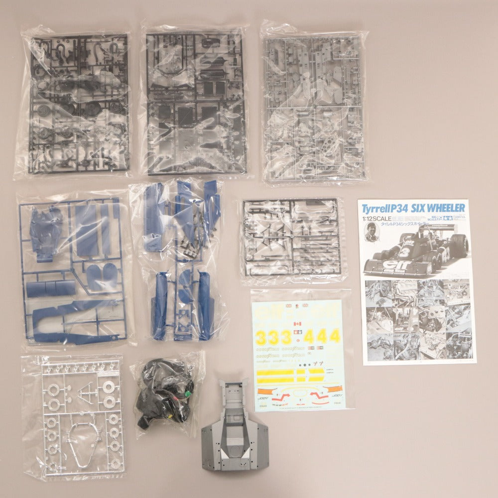 ■ TAMIYA Plastic Model 1/12 Big Scale Series No.19 Tyrrell P34 Six Wheeler Assembly Kit New Unopened Boxed
