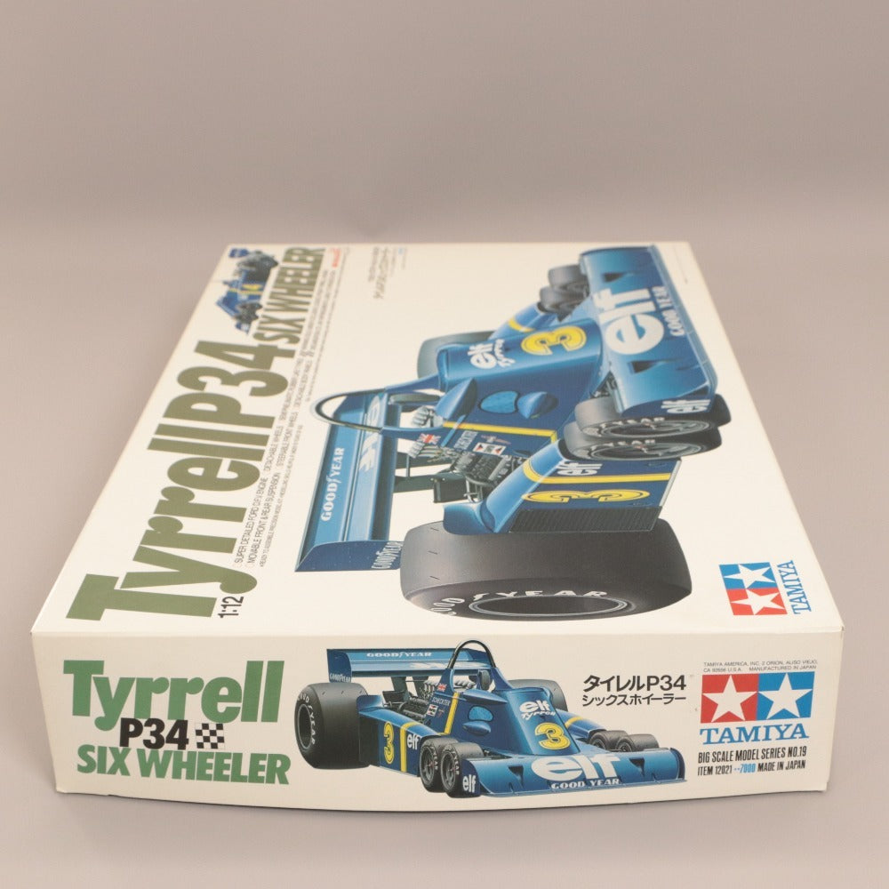 ■ TAMIYA Plastic Model 1/12 Big Scale Series No.19 Tyrrell P34 Six Wheeler Assembly Kit New Unopened Boxed