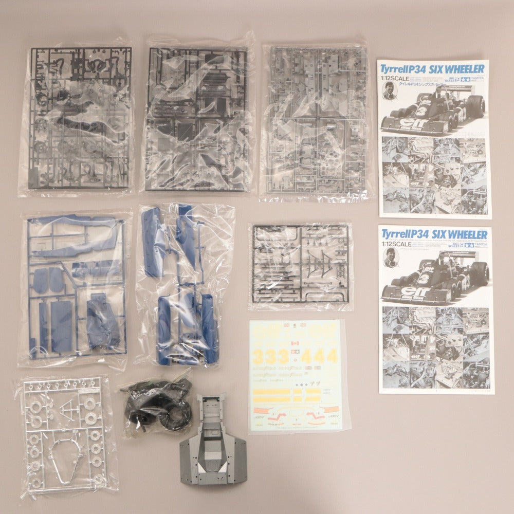 ■ TAMIYA Plastic Model 1/12 Big Scale Series No.19 Tyrrell P34 Six Wheeler Assembly Kit New Unopened Boxed