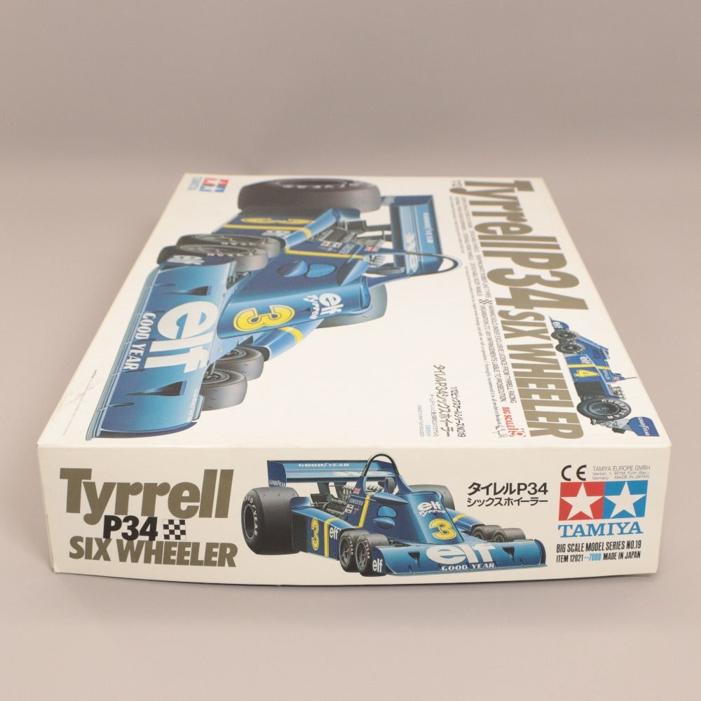 ■ TAMIYA Plastic Model 1/12 Big Scale Series No.19 Tyrrell P34 Six Wheeler Assembly Kit New Unopened Boxed