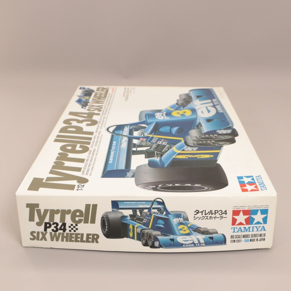 ■ TAMIYA Plastic Model 1/12 Big Scale Series No.19 Tyrrell P34 Six Wheeler Assembly Kit New Unopened Boxed