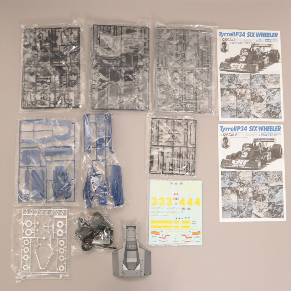 ■ TAMIYA Plastic Model 1/12 Big Scale Series No.19 Tyrrell P34 Six Wheeler Assembly Kit New Unopened Boxed