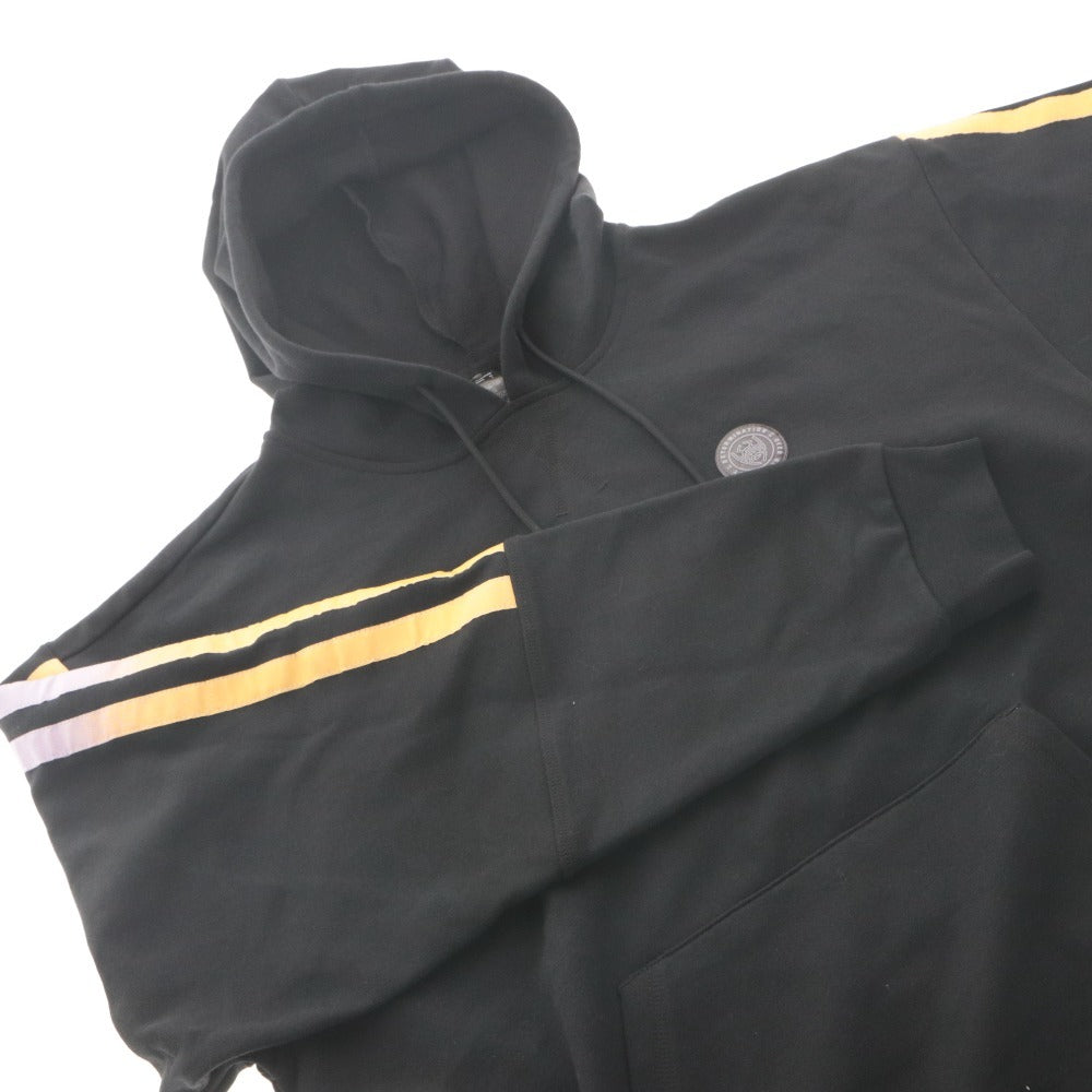 ■ adidas × Donovan Mitchell コラボ スウェットパーカー 長袖 トップス ドノバン プルオーバー NBA選手 メンズ M 黒等 タグ付き 未使用