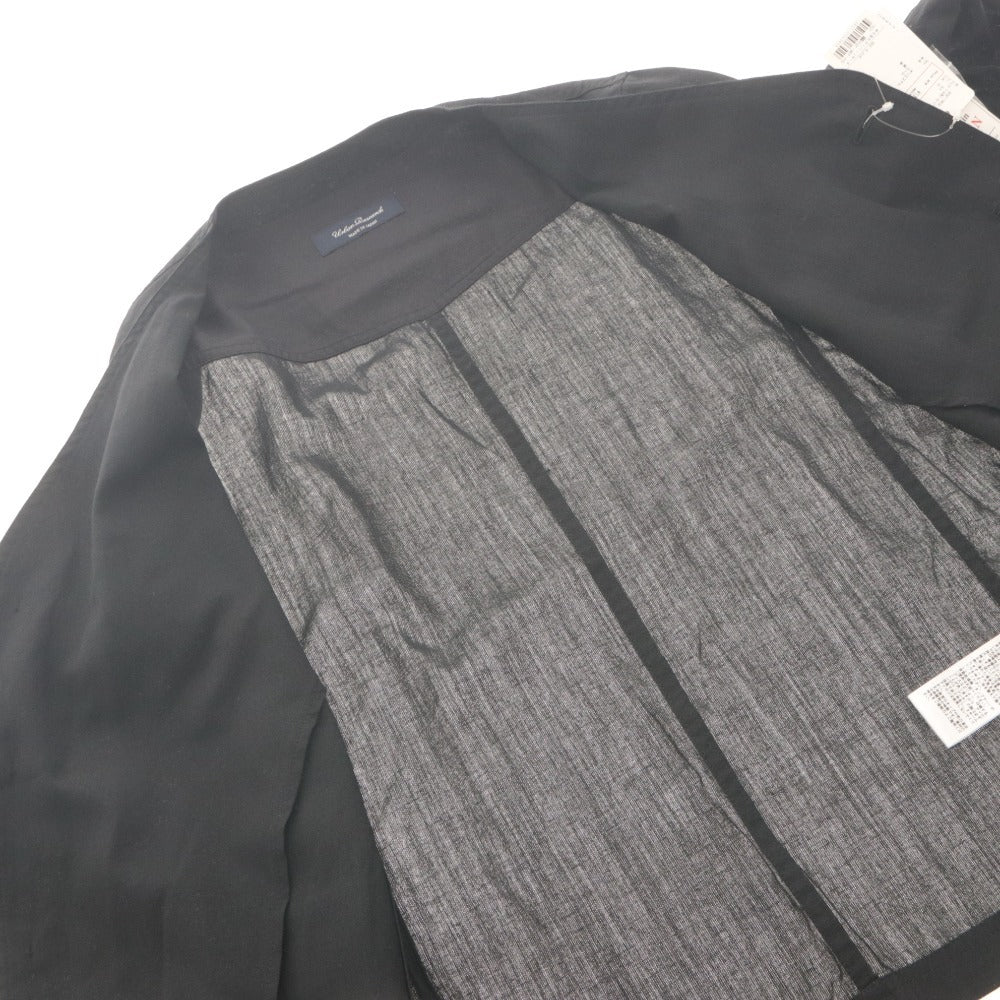 ■ URBAN RESEARCH ノーカラージャケット シャツ 長袖 アウター カバーオール風 ウール混 メンズ 40(M~L相当) タグ,付属品付き 未使用