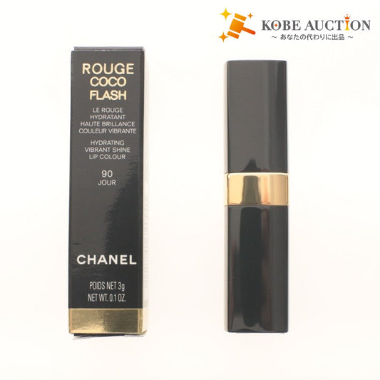 ■ CHANEL シャネル 口紅 ルージュ ココ フラッシュ 90 ジュール JOUR ピンクベージュ リップ コスメ 箱付き 未使用