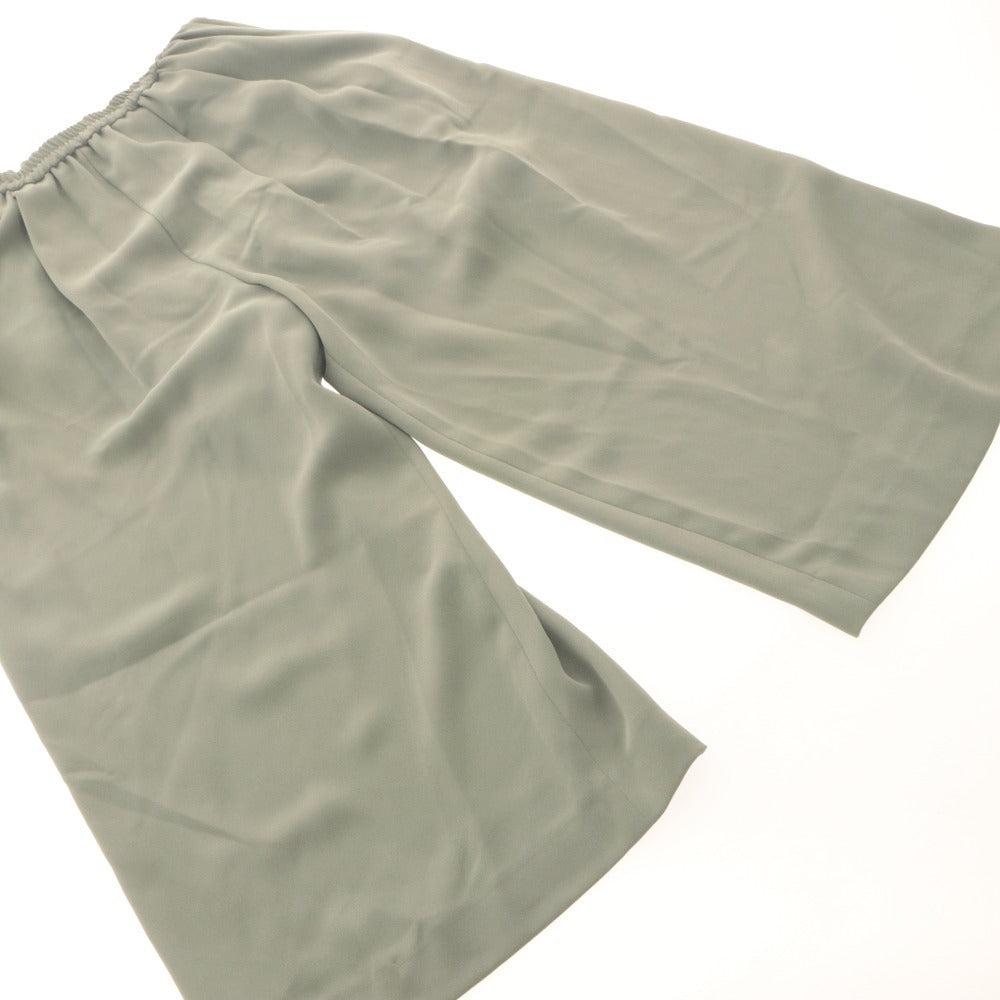■ URBAN RESEARCH ROSSO オールインワン サロペット つなぎパンツ ノースリーブ ロングワイド レディース フリー カーキグレー 未使用
