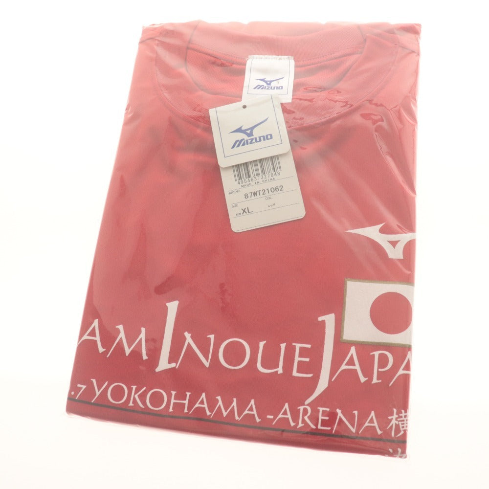 ■ ミズノ Tシャツ 2点セット まとめ売り 井上尚弥 選手 サイン入り ボクシング S XL 付属品付き 未開封 未使用