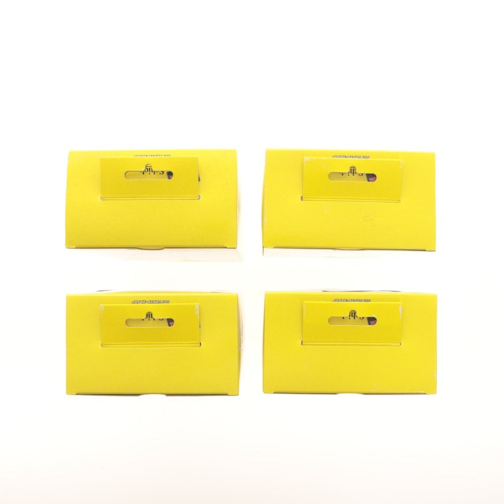 ■ Lupin III Chic Protector 3D Dia 4-piece Set Holder Stand with Figure Red/Yellow/Silver Unused