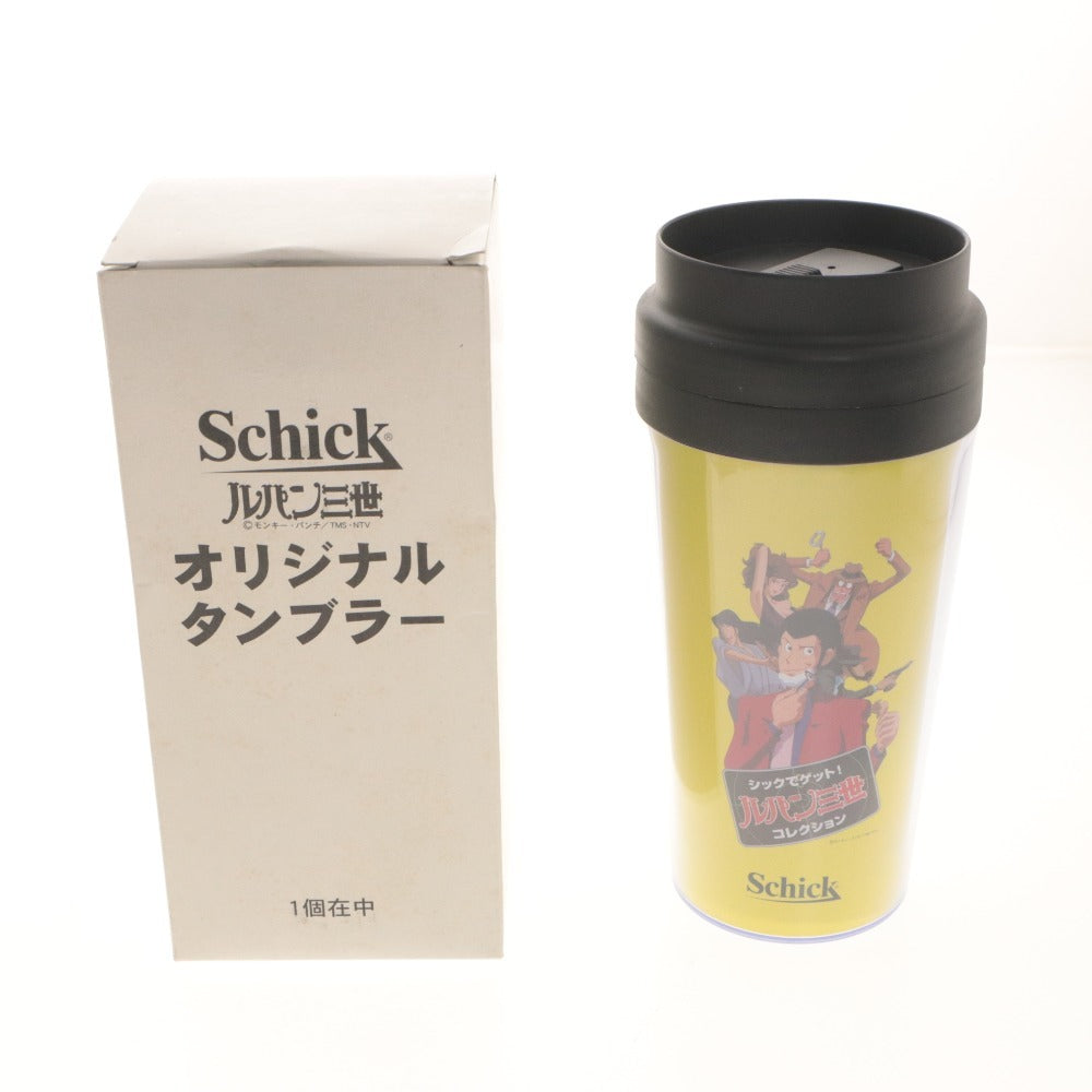■ Schick Lupin the 3rd Merchandise Large Set Bundle - TV Remote Control/Tumbler/Strap/Gold Bar T-shirt, etc. Includes Unopened and Unused Non-Retail Items