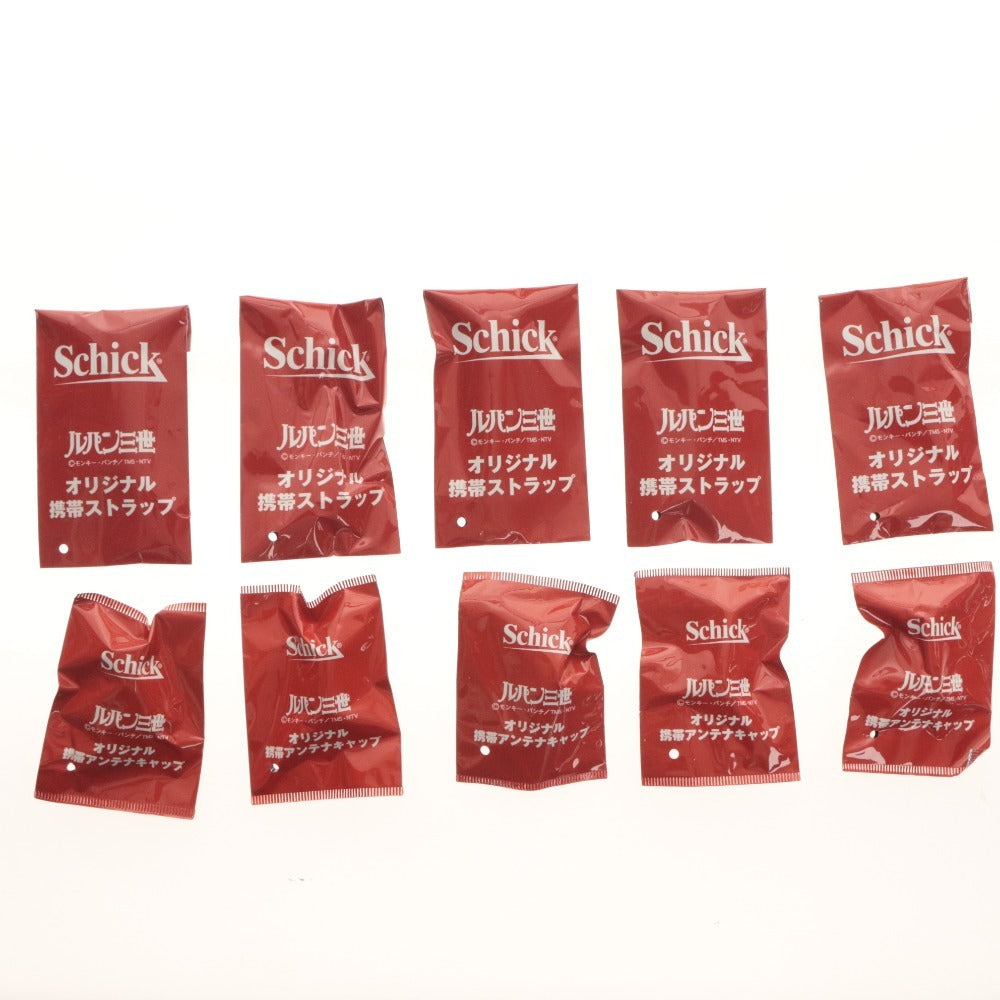 ■ Schick Lupin the 3rd Merchandise Large Set Bundle - TV Remote Control/Tumbler/Strap/Gold Bar T-shirt, etc. Includes Unopened and Unused Non-Retail Items
