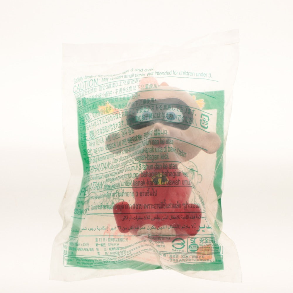 ■ Mr. Incredible McDonald's Happy Meal Toys - Complete Set of 8 / Lot - Disney Toys with Many Straps - Unopened, Unused