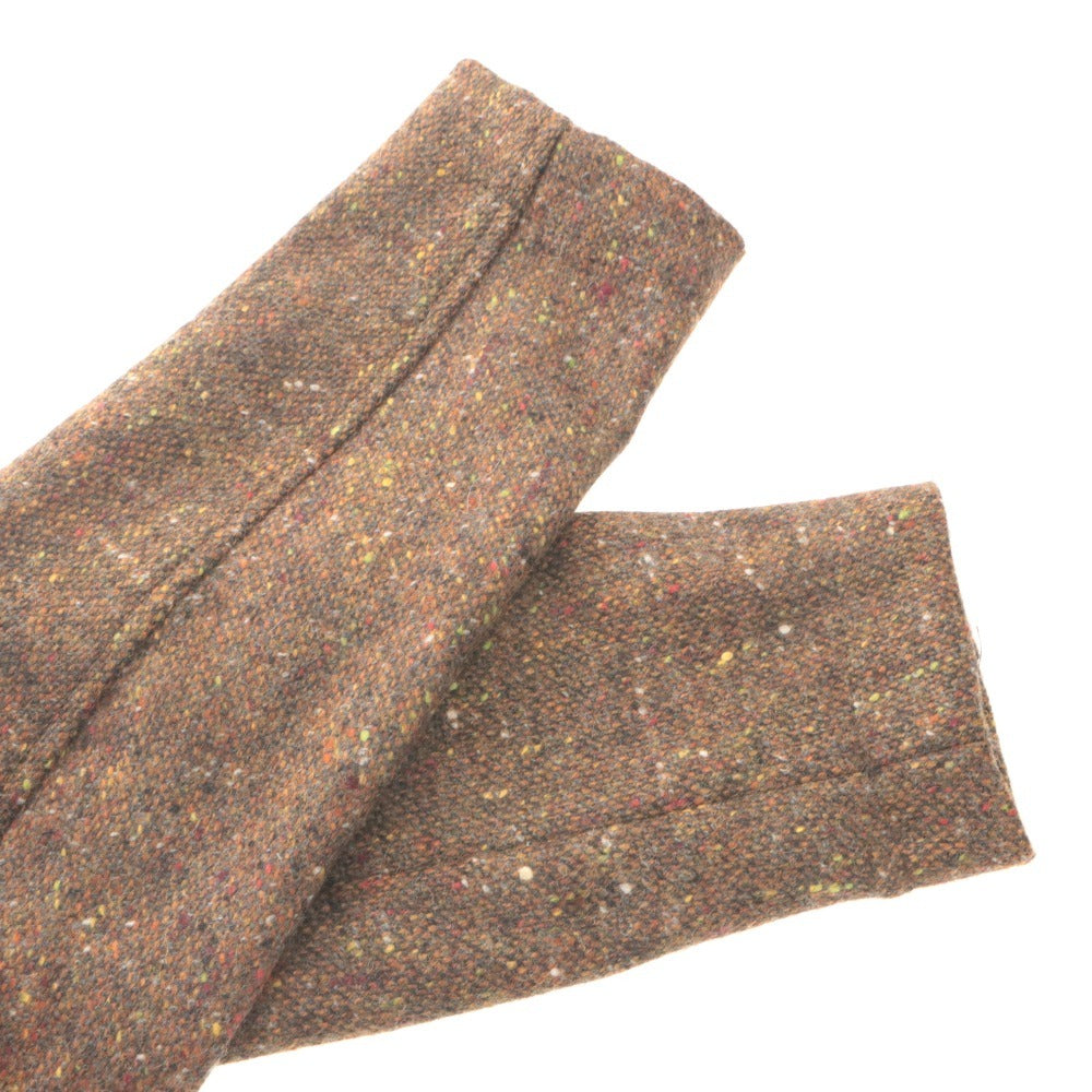 ■ altea Altea Tailored Jacket Long Sleeve Outerwear Color Nep Tweed Dot Pattern Chest Pocket Made in Italy Men's S Brown, etc.