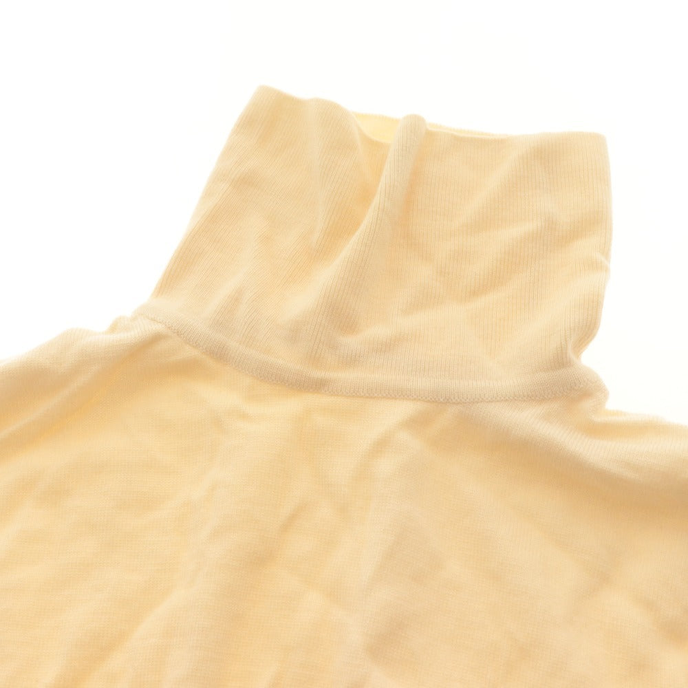 ■ JOHN SMEDLEY Sweater Long Sleeve Top Knit Turtleneck Men's M Ivory