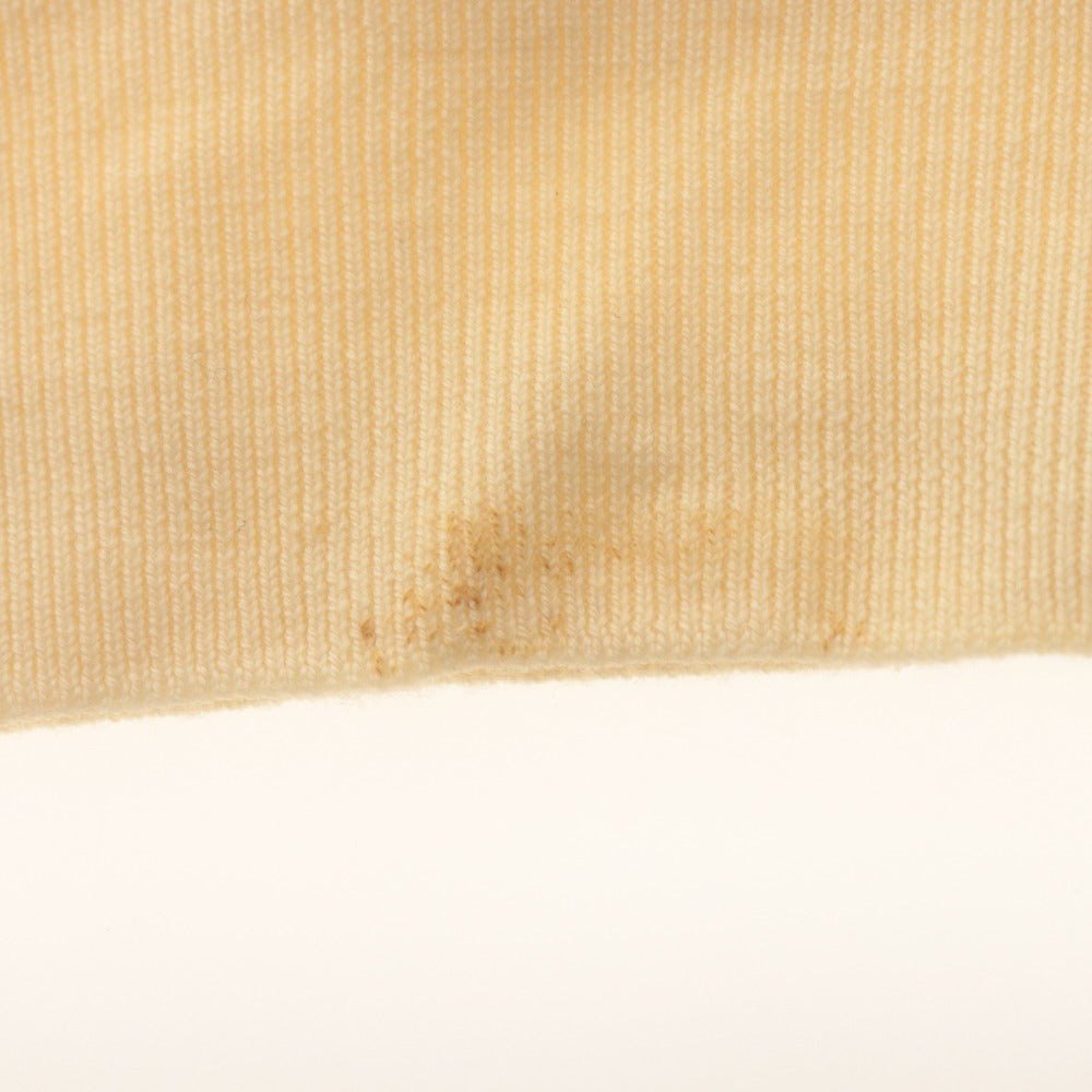 ■ JOHN SMEDLEY Sweater Long Sleeve Top Knit Turtleneck Men's M Ivory
