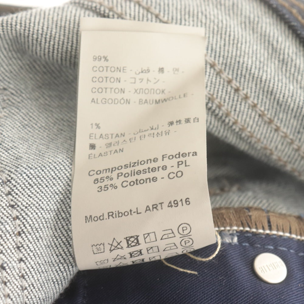 ■ BRIGLIA 1949 Briglia Jeans Pants Bottoms Denim Made in Italy Men's 46 Indigo