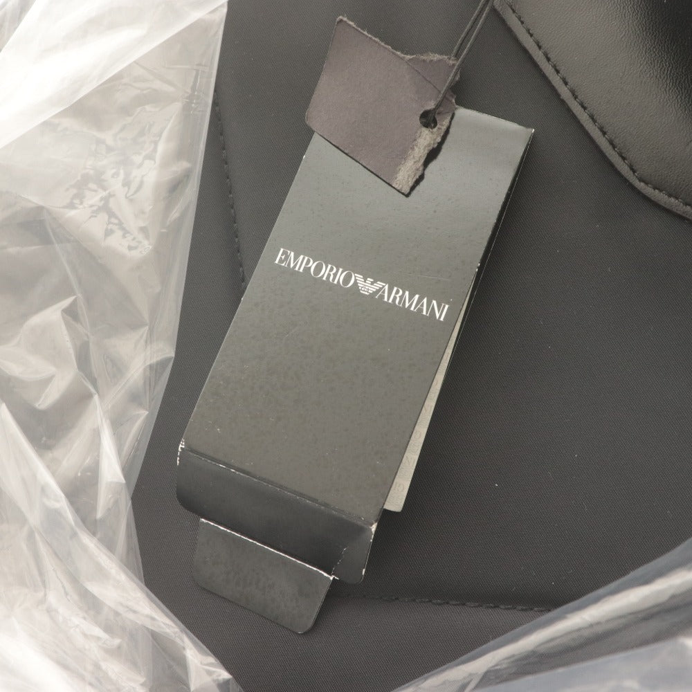 ■ EMPORIO ARMANI Backpack Rucksack Bag Men's Black With Tags Unused