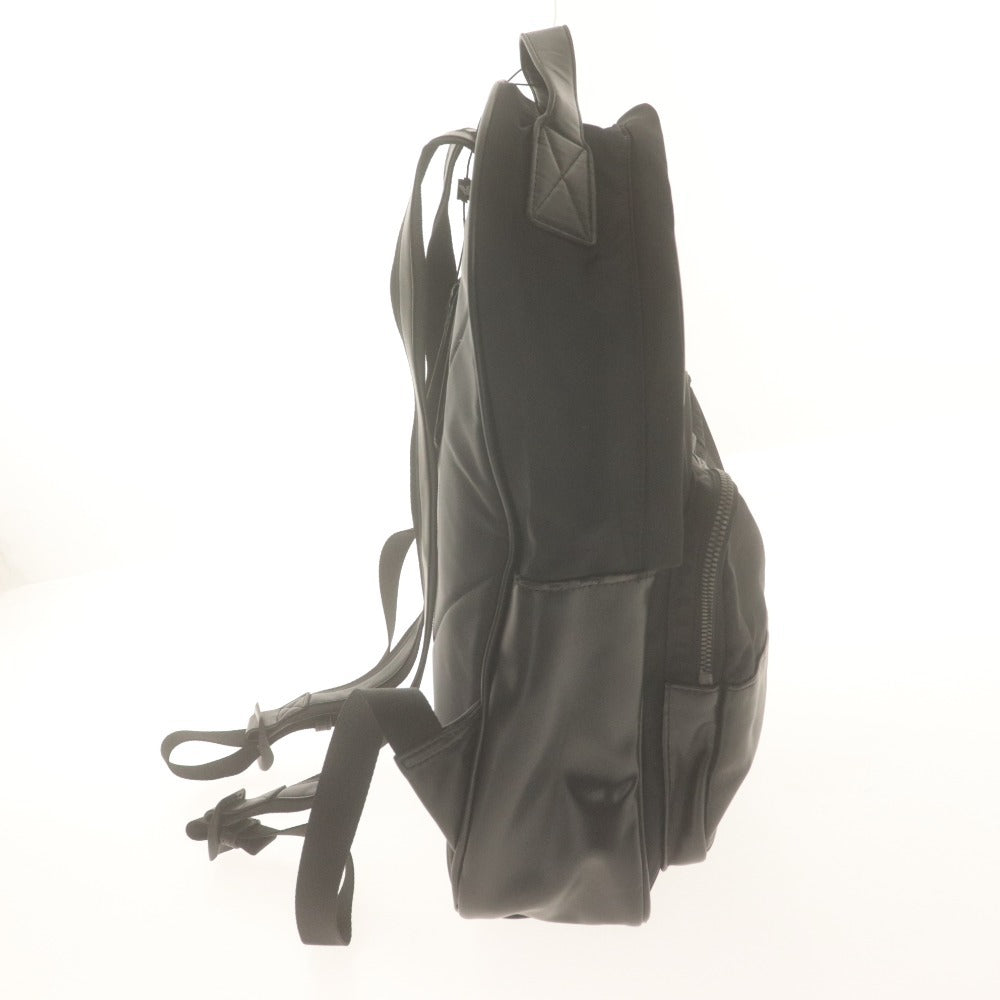 ■ EMPORIO ARMANI Backpack Rucksack Bag Men's Black With Tags Unused