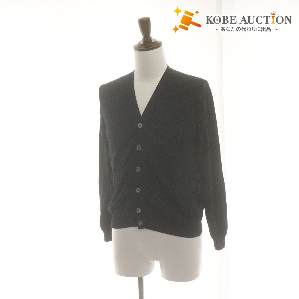 ■ ZANONE Long-Sleeve Cardigan - SLOWEAR Cotton, Men's 46, Black