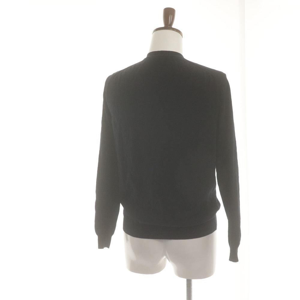 ■ ZANONE Long-Sleeve Cardigan - SLOWEAR Cotton, Men's 46, Black