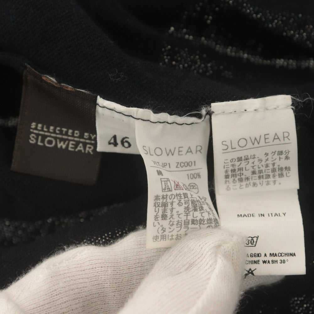 ■ ZANONE Long-Sleeve Cardigan - SLOWEAR Cotton, Men's 46, Black