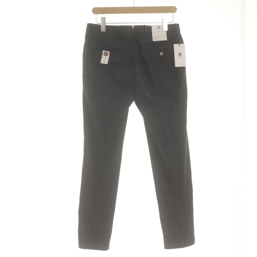 ■ PT TORINO Slacks Trousers Bottoms Travel SKINNY FIT Stretch Men's 46 Navy With Tag, Unused