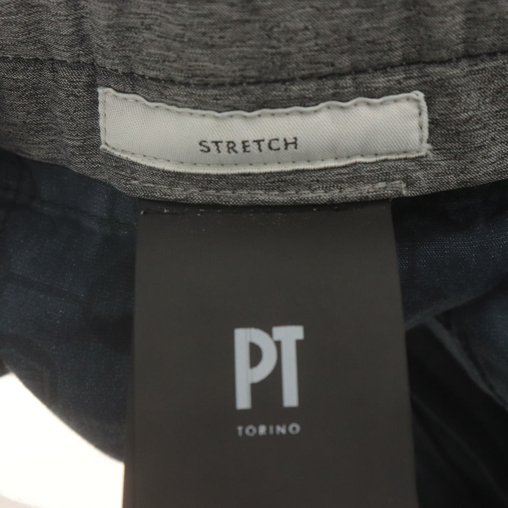■ PT TORINO Slacks Trousers Bottoms Travel SKINNY FIT Stretch Men's 46 Navy With Tag, Unused