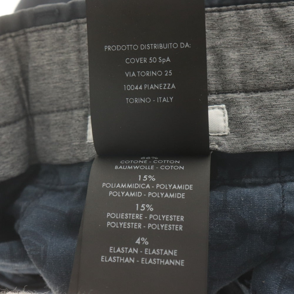 ■ PT TORINO Slacks Trousers Bottoms Travel SKINNY FIT Stretch Men's 46 Navy With Tag, Unused
