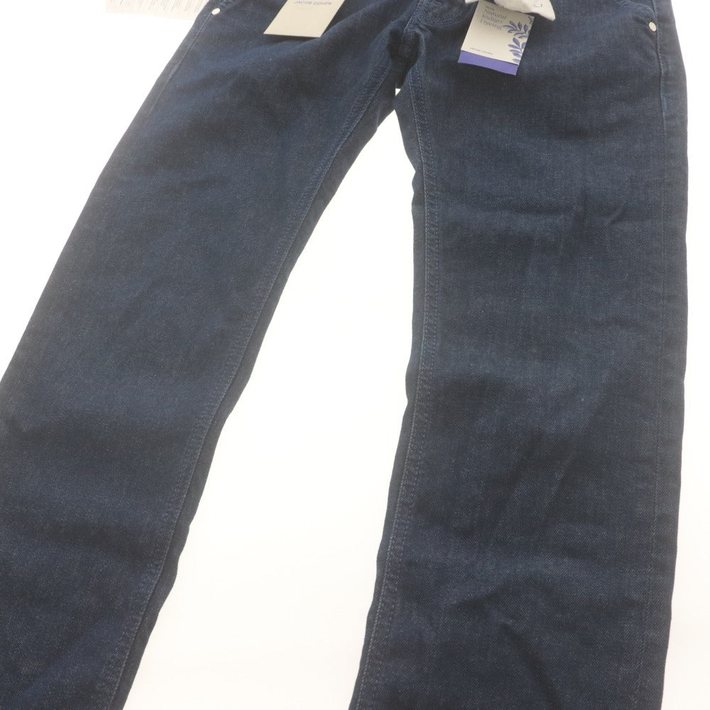 ■ JACOB COHEN Jeans Pants Bottoms Denim Button Fly Indigo Men's 29 With Tags Unused