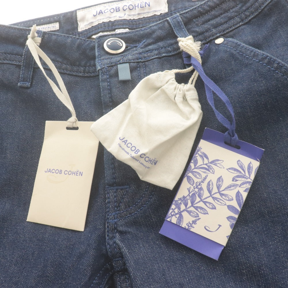 ■ JACOB COHEN Jeans Pants Bottoms Denim Button Fly Indigo Men's 29 With Tags Unused