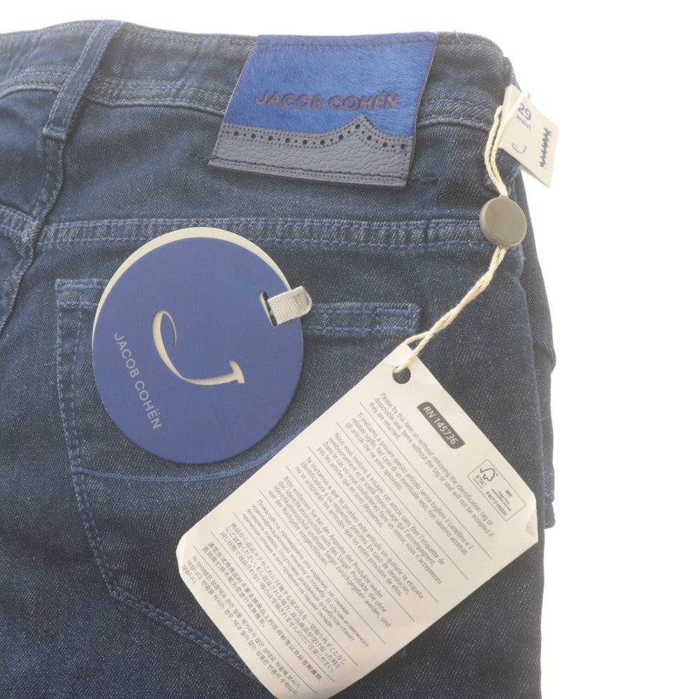 ■ JACOB COHEN Jeans Pants Bottoms Denim Button Fly Indigo Men's 29 With Tags Unused
