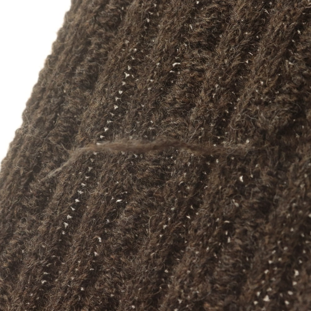■ LARDINI Scarf Stole Wool Men's Brown