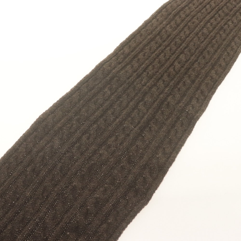 ■ LARDINI Scarf Stole Wool Men's Brown